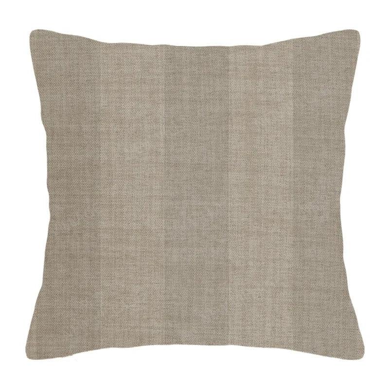 Cushion cover cotton linen flax stripe woven patterns - Moda-Airneis