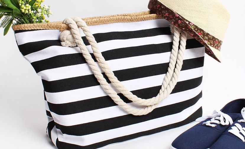 Extra Large Canvas Tote Bag-Beach Bag