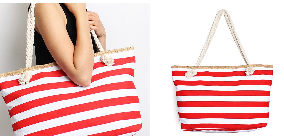 Extra Large Canvas Tote Bag-Beach Bag