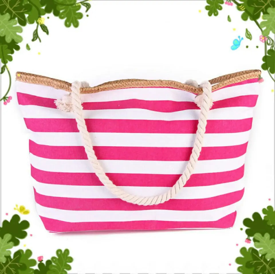 Extra Large Canvas Tote Bag-Beach Bag