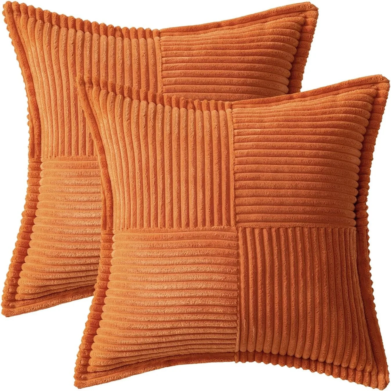 Corduroy Cushion Covers  Beige