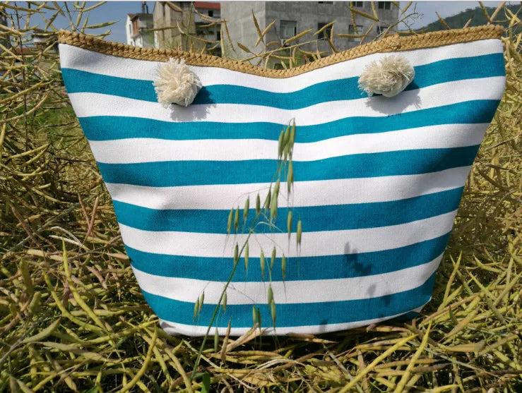 Extra Large Canvas Tote Bag-Beach Bag