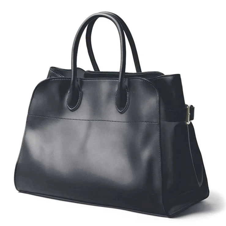 Genuine Leather Tote Bags / Handbags of Top Grain Cowhide Large and medium Capacity.