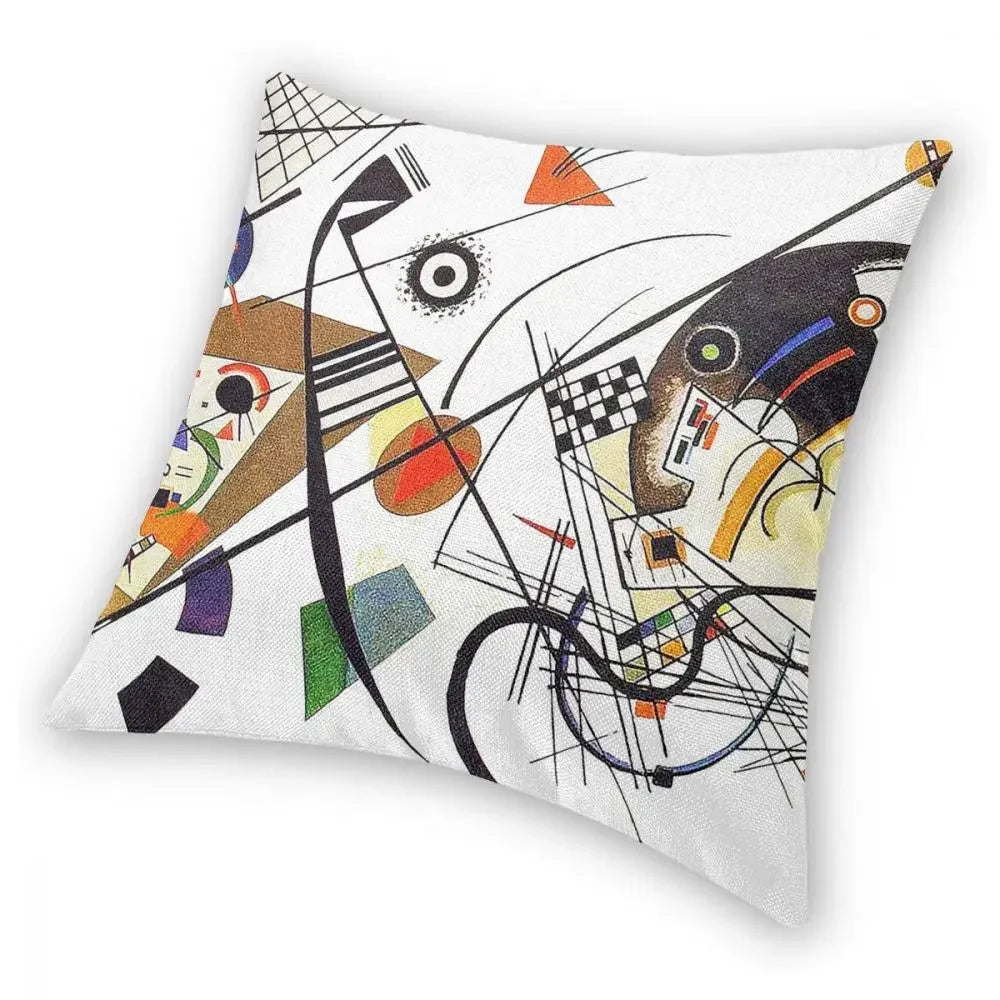 After Wassily Kandinsky Square Cushion Case cover.  multiple sizes.