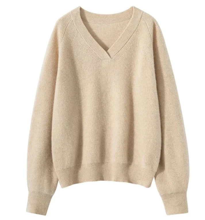 V-Neck 100% super soft and Luxurious Cashmere Pullover / jumper / sweater / top