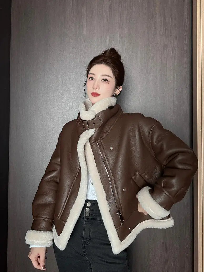 Sheepskin shearling jacket Irvin