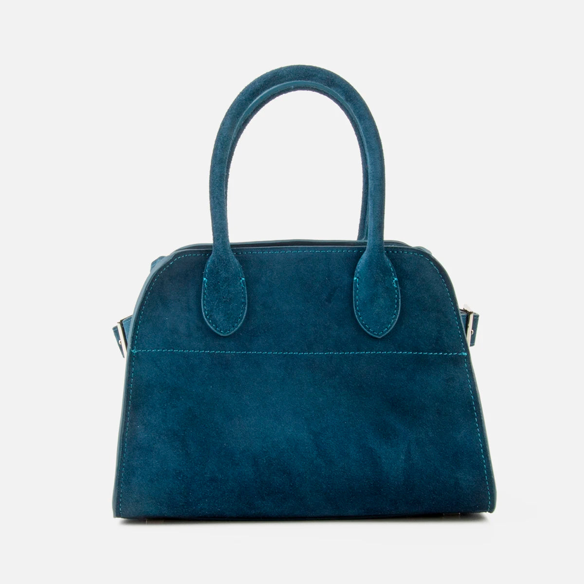 Suede Leather Italian Classic handbag. Genuine Cowhide Leather with hand and shoulder straps.  250x190x180mm  9.84x7.48x7.08" + 300x190x160mm 11.81x 7.48 x 6.30